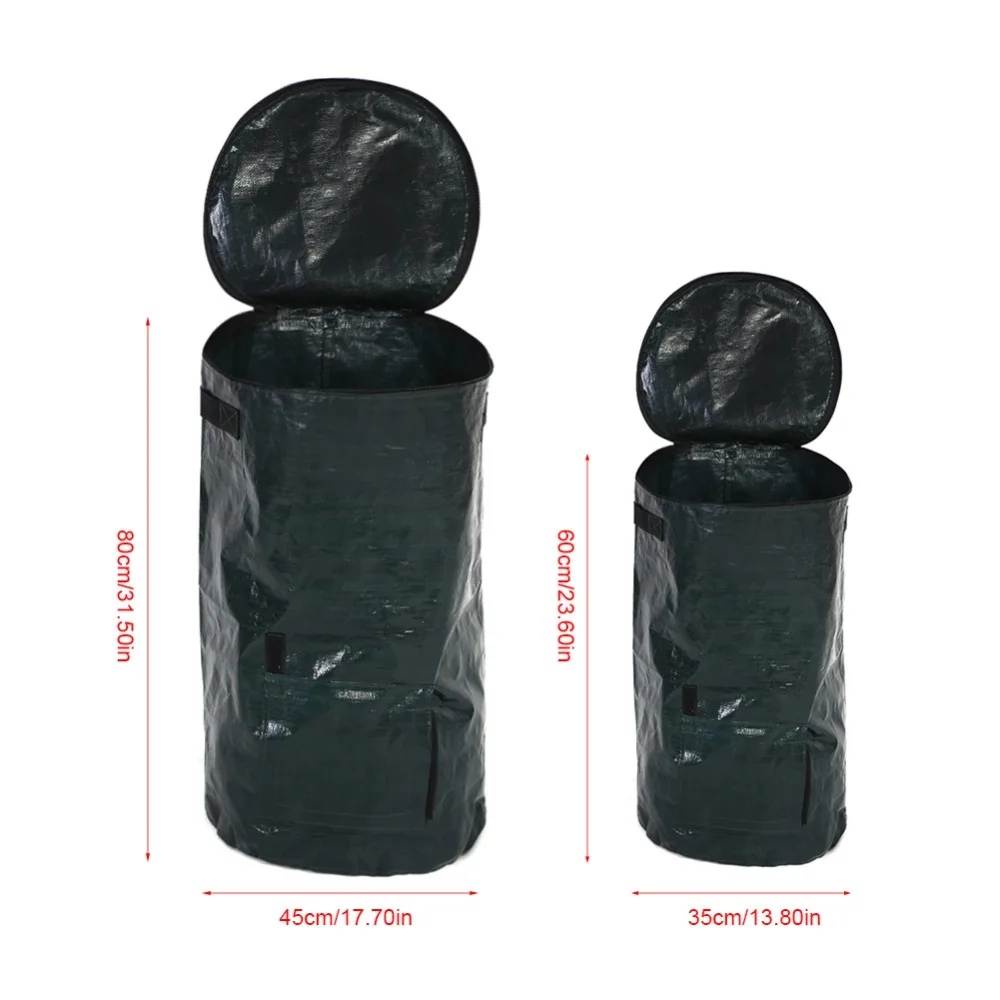 2 размера Кухня шланг для полива огорода двора мешок компоста утилизация