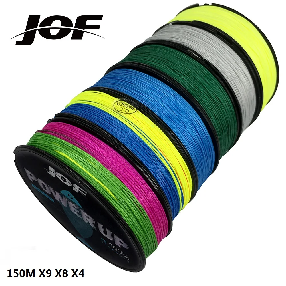 Новый 9/8/4 нити 150 м плетеные лески спираль Braide Tech. 9 пряди Multifilament ЧП 20LB 30LB 40LB 50LB 80LB