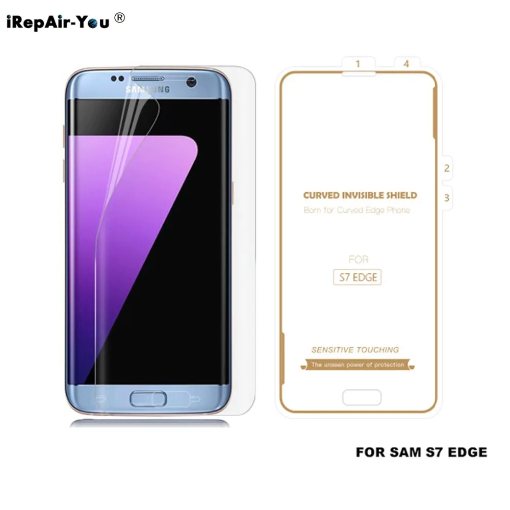 Нано-пленка изогнутая невидимая защитная пленка из ТПУ для Samsung Galaxy S10 S9 S8 Plus S7 edge