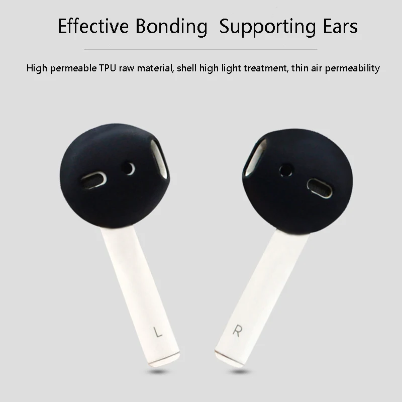 RBAYSALE Headphones 10 Pieces Ear Pads For Airpod Bluetooth Wireless Earphone iPhone Silicone Earcap Case Airpods Eartip | Электроника