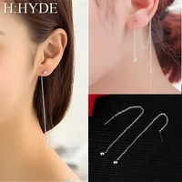 hhyde 2018 hot sell accessories vintage pearl personality drop earrings tassel jewelry chain long earrings for women brincos dy