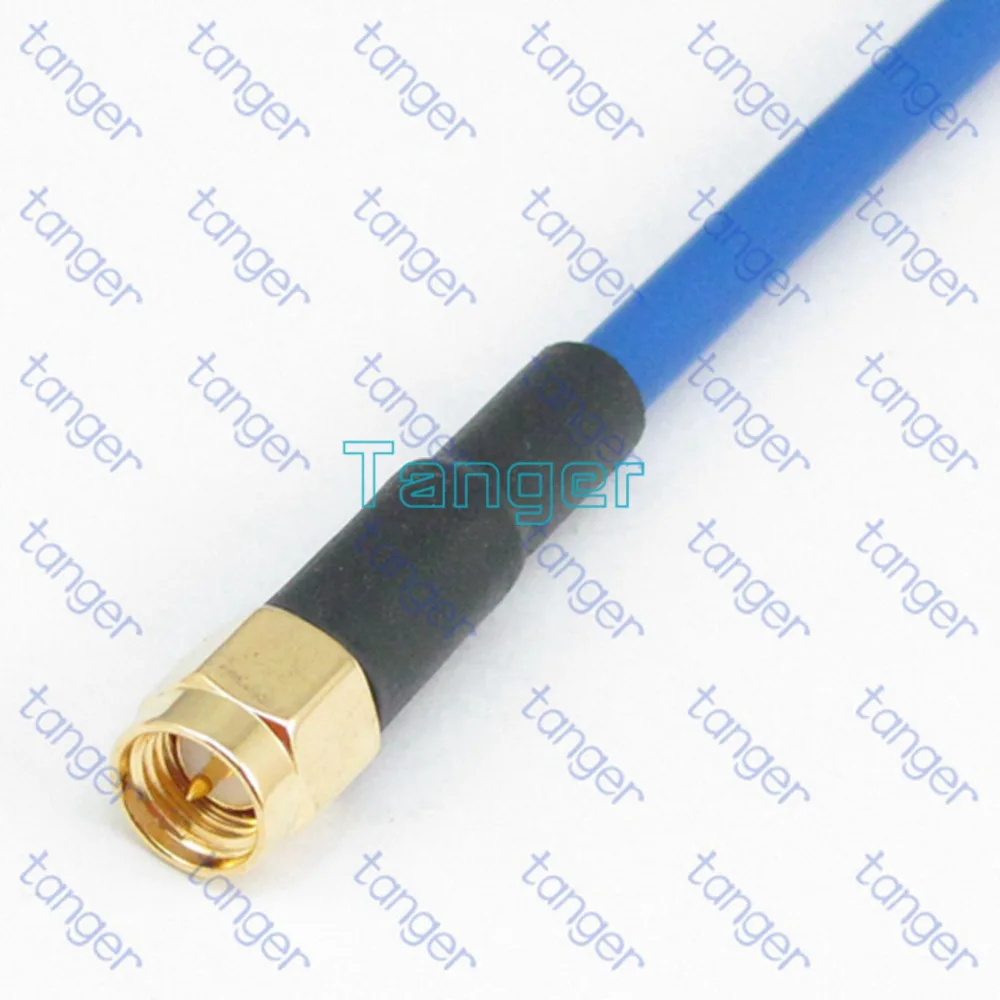 Коаксиальный разъем SMA типа штырь с разъемом под прямым углом RG402 RG141|male connector|male sma