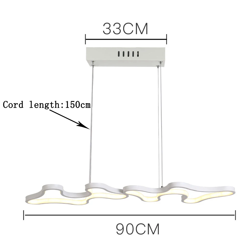 Современные светодиодные подвесные светильники Hanglamp Алюминий удаленного