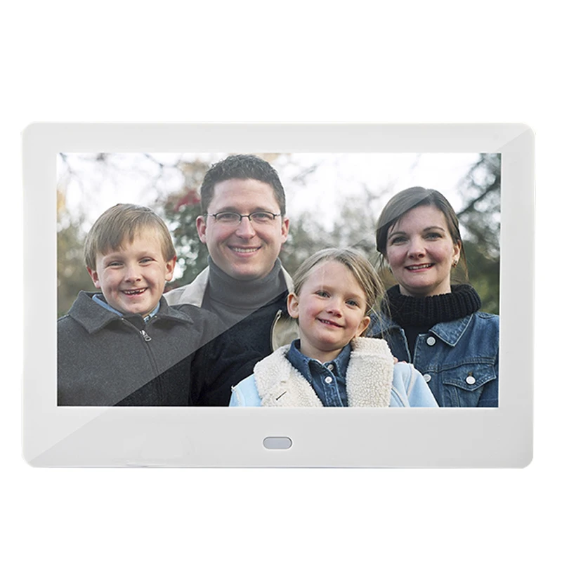 PINWEI цифровая фоторамка 7 дюймов ips HD 1024*600 светодиодный задний свет электронный