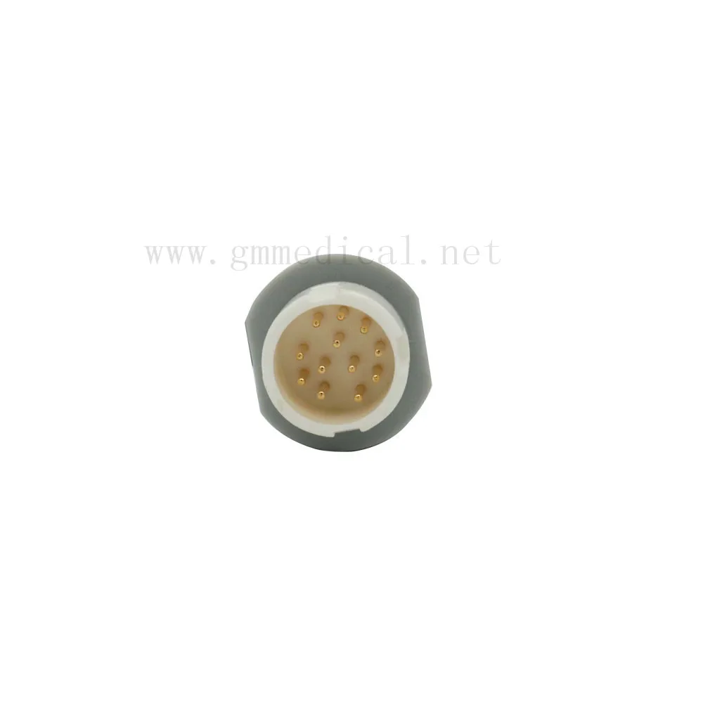 Совместим с HP/ Philips 5 Lead AHA trunk cable ECG Trunk для монитора пациента 9 футов и 12pin.| |