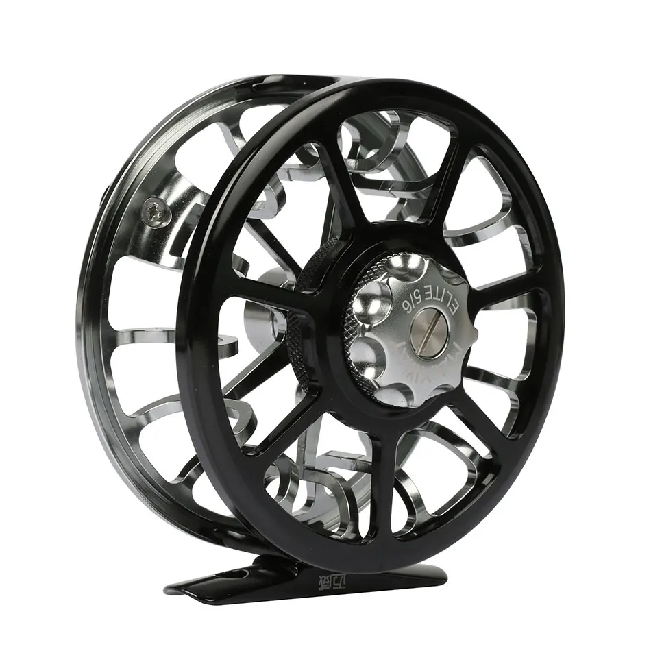 Maxway Elite металлический антикоррозионные Fly Рыбалка Катушка 5/6 ЧПУ с сушкой на