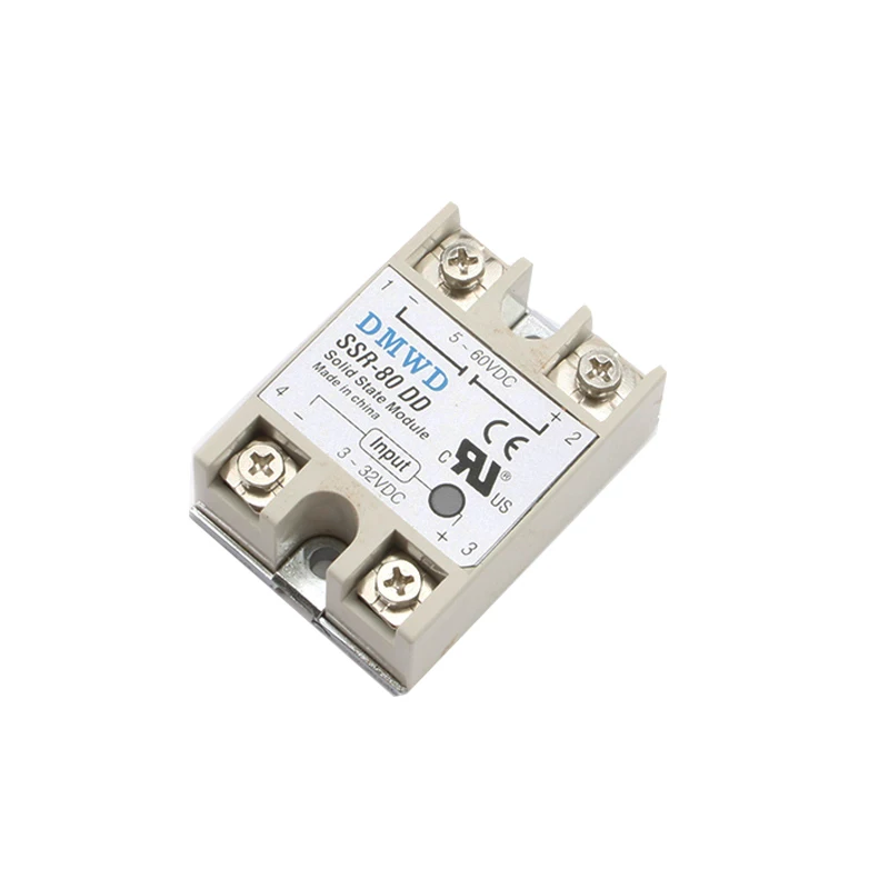 Твердотельные реле SSR 60DD 80DD 100DD 60A 80A 100A DC Управление генератор импульсов 3 32VDC для 5
