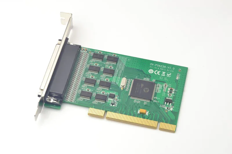Последовательный адаптер платы расширения PCI-8 Порт RS232 Защита от