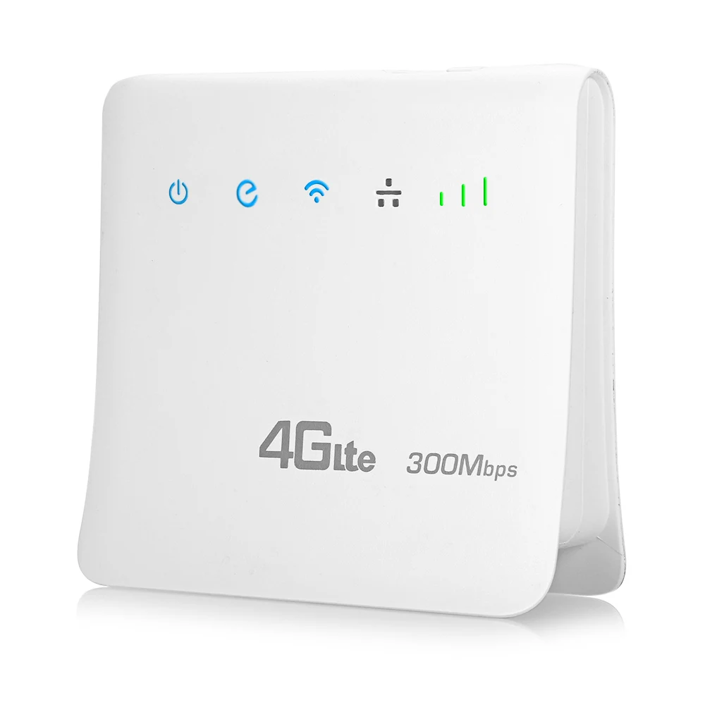 Wi Fi Маршрутизаторы 4G LTE CPE Мобильный маршрутизатор разблокирована 300 Мбит/с LAN