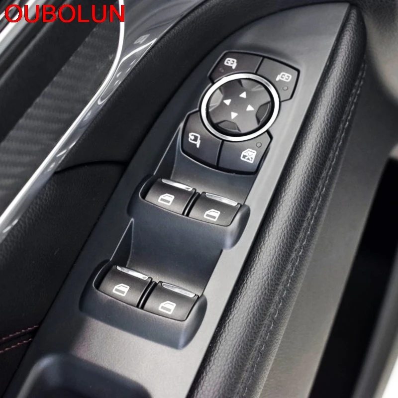 OUBOLUN ABS специально для Ford Explorer 2016 2017 LHD внутренняя консоль коробка рулевого