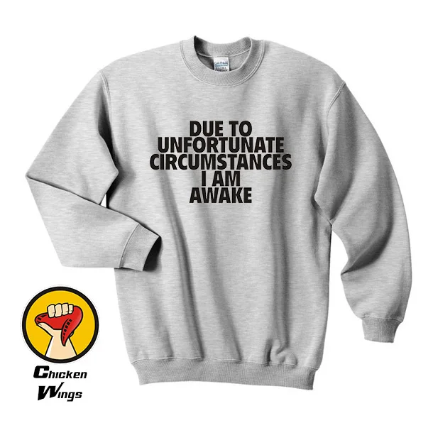 Футболка с надписью I Am Awake забавная одежда для сна футболка вырезом лодочкой