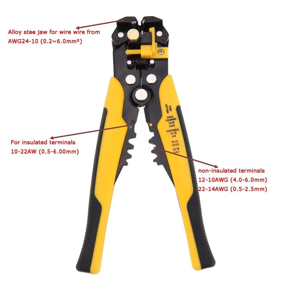 Обжимные Щипцы для кабелей 2 цвета|wire crimping tool|crimping tooltab terminal |