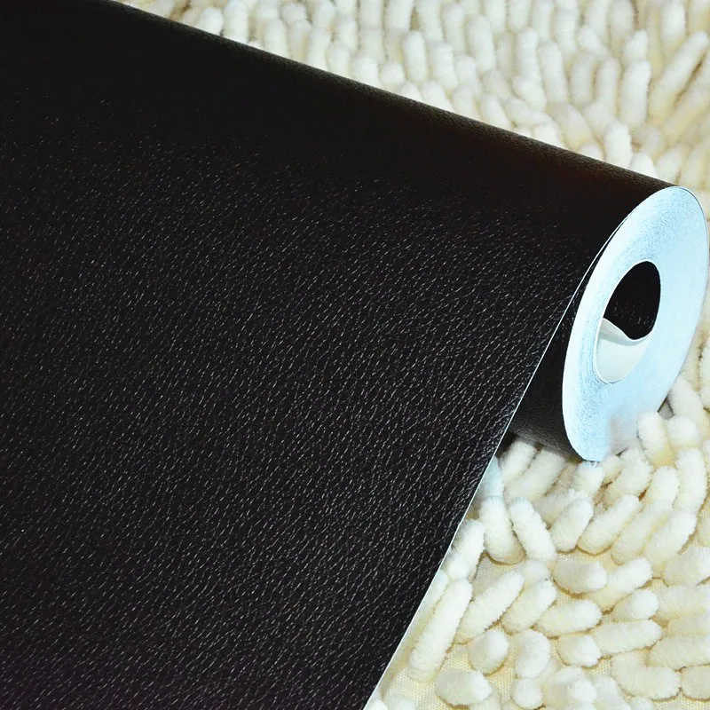 Матовые черные шелковые обои для рисования чисто стреляющая Клубная панель