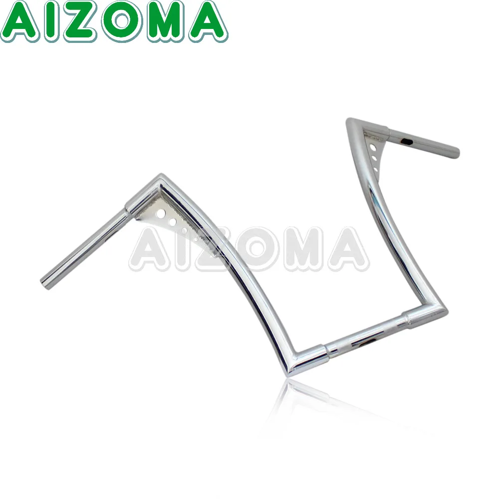 1" подъем мотоцикла 1-1/4" Обезьяна Вешалки руль хром для Harley Touring FLST FXST Cafe Racer Sportster XL Dyna изготовленный на заказ