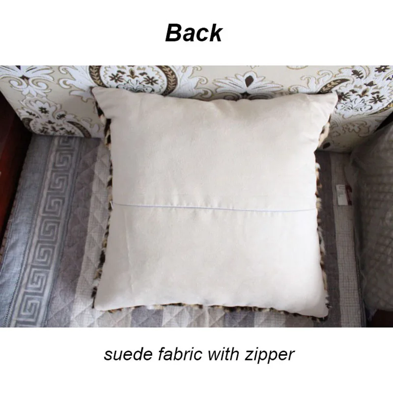 MS. Softex натуральный мех наволочка Роскошная натуральная меховая для подушки