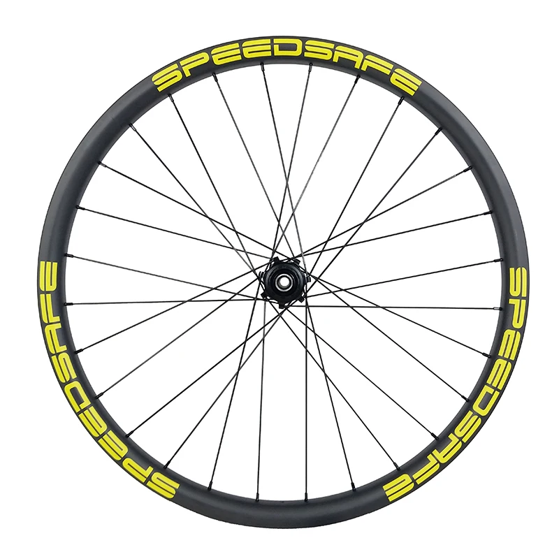 29er MTB enduro BOOST карбоновые колеса 40 мм Асимметричная Глубина 28 бескамерная прямая