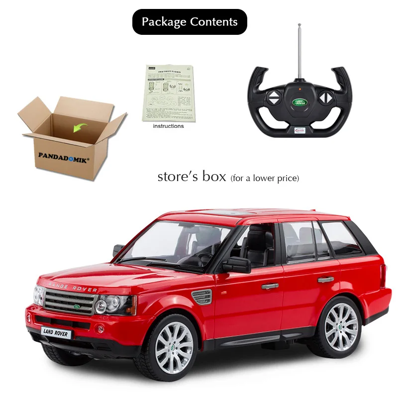 Rastar Range Rover Радиоуправляемая машинка 1:14, внедорожник, Радиоуправляемая машинка, модель электромобиля, игрушки для мальчиков, подарки на день рождения