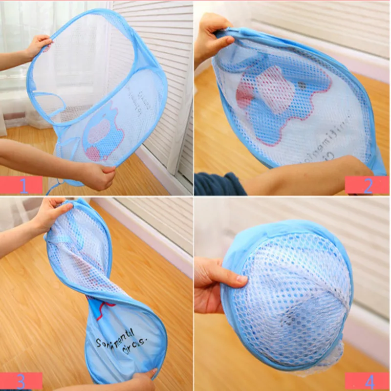 Коробка для сортировки корзина милые Складывания одежды хранения грязного белья