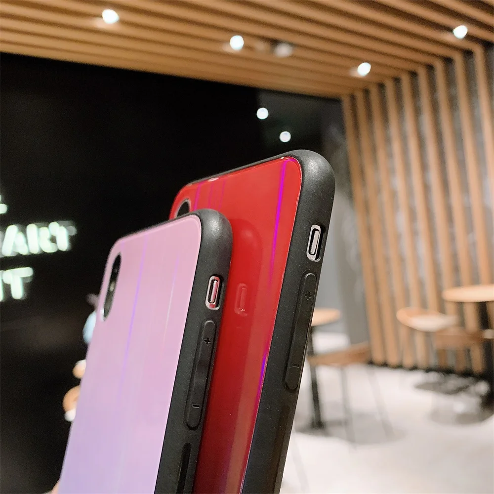 Для Xiaomi Redmi Note 7 Чехол для мобильного телефона чехлы холодный закаленное Стекло
