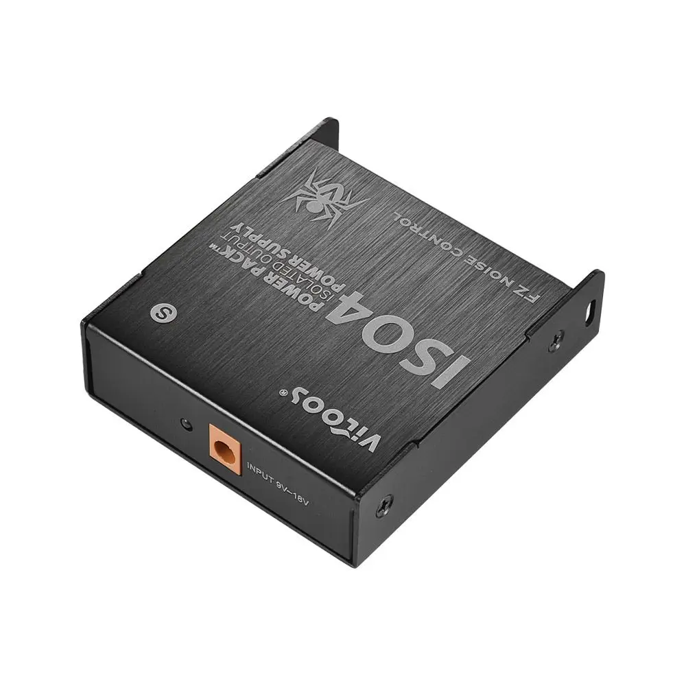 VITOOS ISO4S мини гитарные эффекты Электропитание блок питания 5 изолированных DC 9V