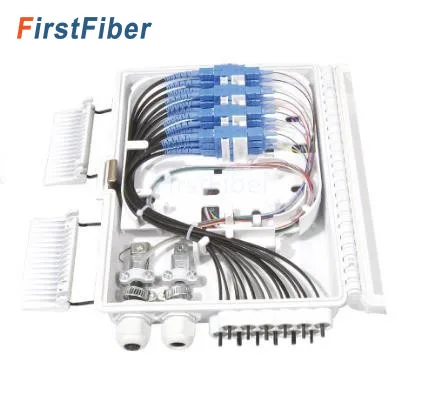 FTTH 12 ядер коробка для прерывания волокон портов канальный разветвитель