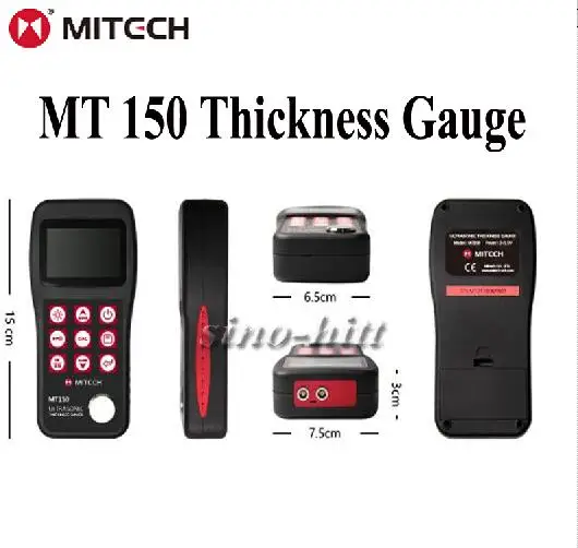 Портативный цифровой ультразвуковой измеритель толщины MT150 | Инструменты