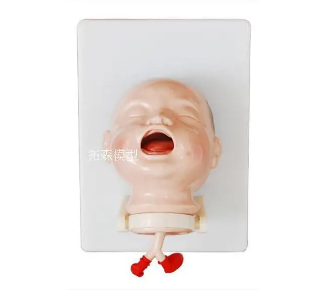 Neonatal baby trachea Intubation Trainer model Medical Teaching mold free shipping