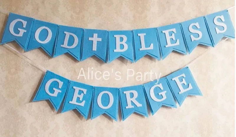 Ручная работа флажки для детского праздника персонализированное название