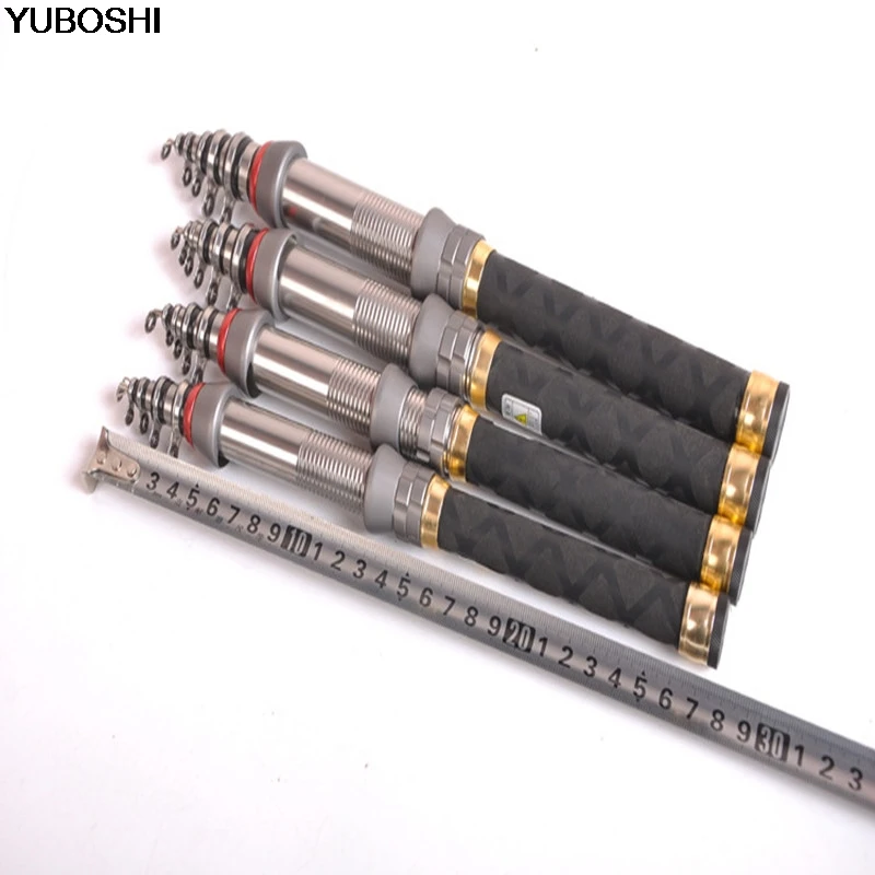 YUBOSHI casting sea boat carp fishing rod spinning hard 2.7m for ultra light telescopic carbon HG009 | Спорт и развлечения