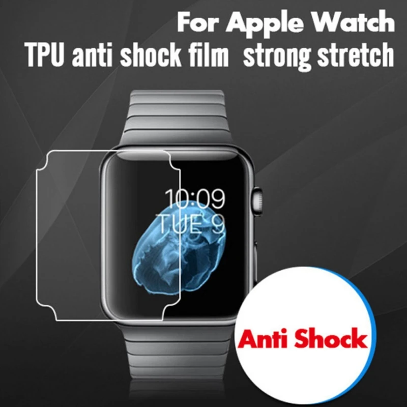 Full Coverage Screen Protector TPU Film Replacement For Apple iWatch Series 1/2/3 38mm 42mm Dropshipping | Электроника