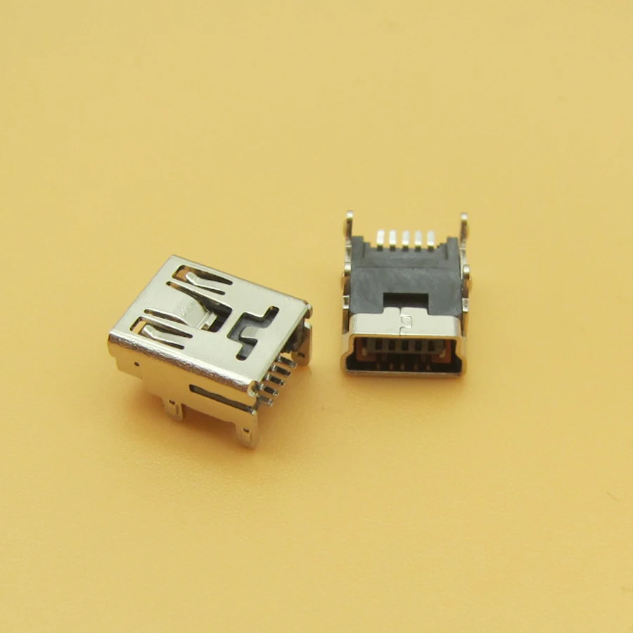 100 шт./лот для PS3 контроллера планшета мини USB данных питания dc jack 5 pin 5pin гнездовой