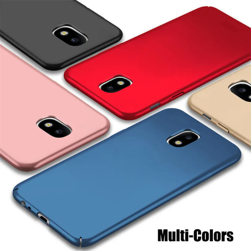 360 Full Protection Matte Hard Case For Samsung Galaxy J5 2017 Back Cover Housing EU J530F J7 Pro Phone Cases | Мобильные телефоны