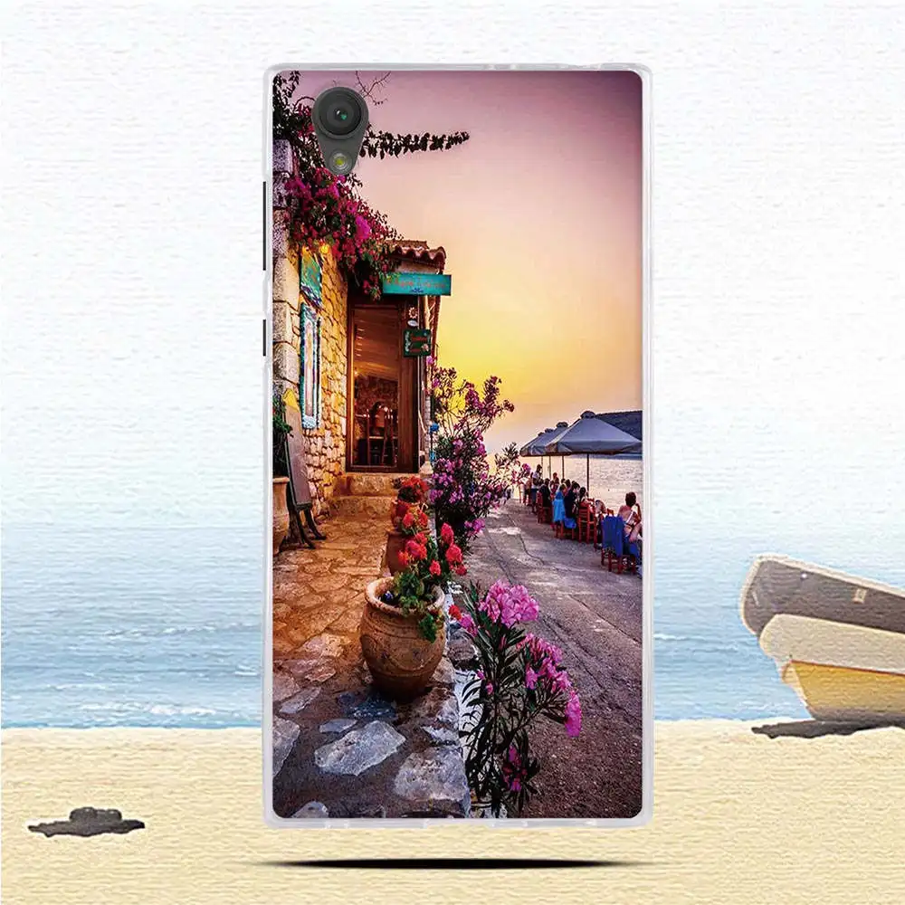 Мягкий силиконовый чехол для Sony Xperia L1 E6 G3311 G3312 G3313 чехол-накладка из ТПУ L 1 l1 чехлы