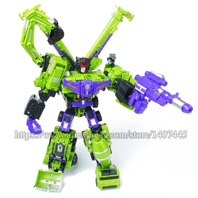 Игрушка 6 в 1 для мальчиков девастатор комбинированная трансформер экшн фигурки