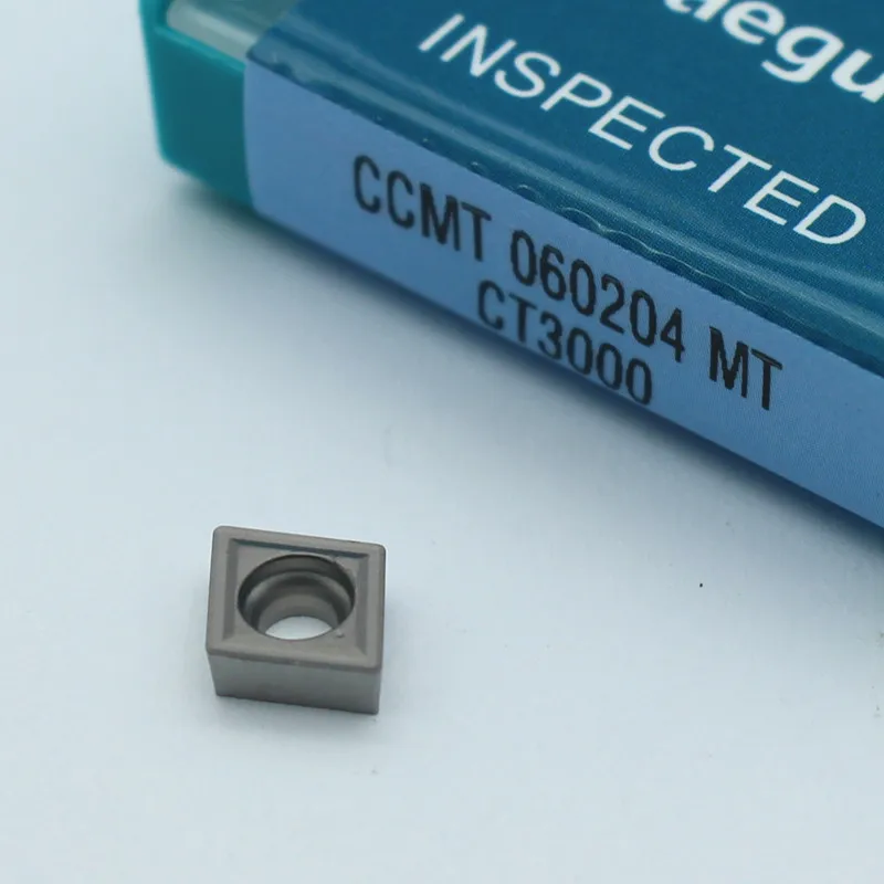 10 шт. CCMT060204 MT CT3000 Cermet токарный инструмент с ЧПУ|Токарный инструмент| |