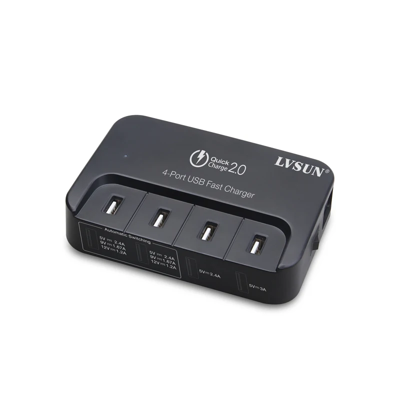 Udoli 5 В 3 а 9 в 12 источник питания 4 порта USB настенное зарядное устройство