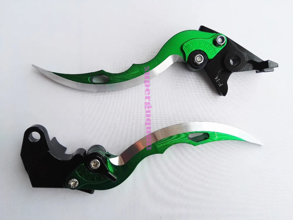 Новые рычаги тормоза и сцепления для мотоциклов велосипедов с ЧПУ стиль лезвия