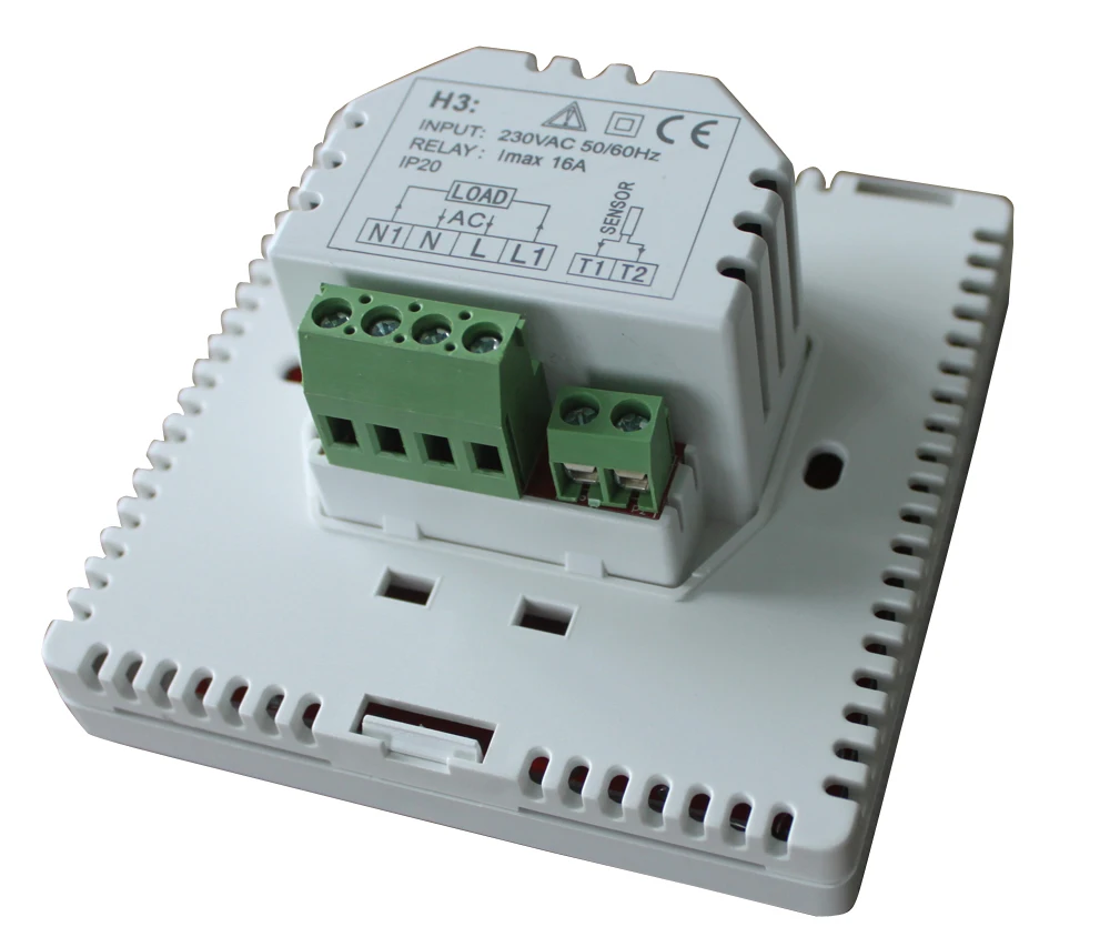 Одна деталь продажи ЖК-дисплей пол с подогревом термостат цифровой номер