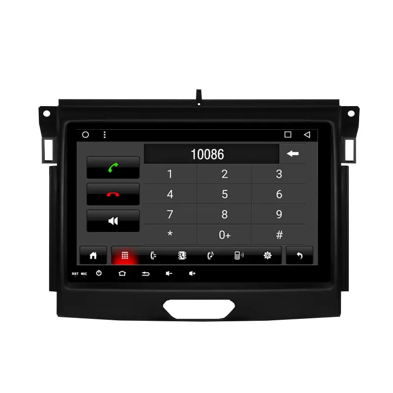 Автомагнитола Topnavi для Ford RANGER 2016 1 DIN с GPS навигацией DVD плеером Android 8 1|GPS транспорта|