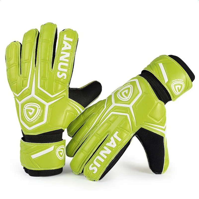 

Professional Thicken Anti-Slip Latex Iron Man Edition Soccer Goalkeeper Finger Protection Training Competition Gloves