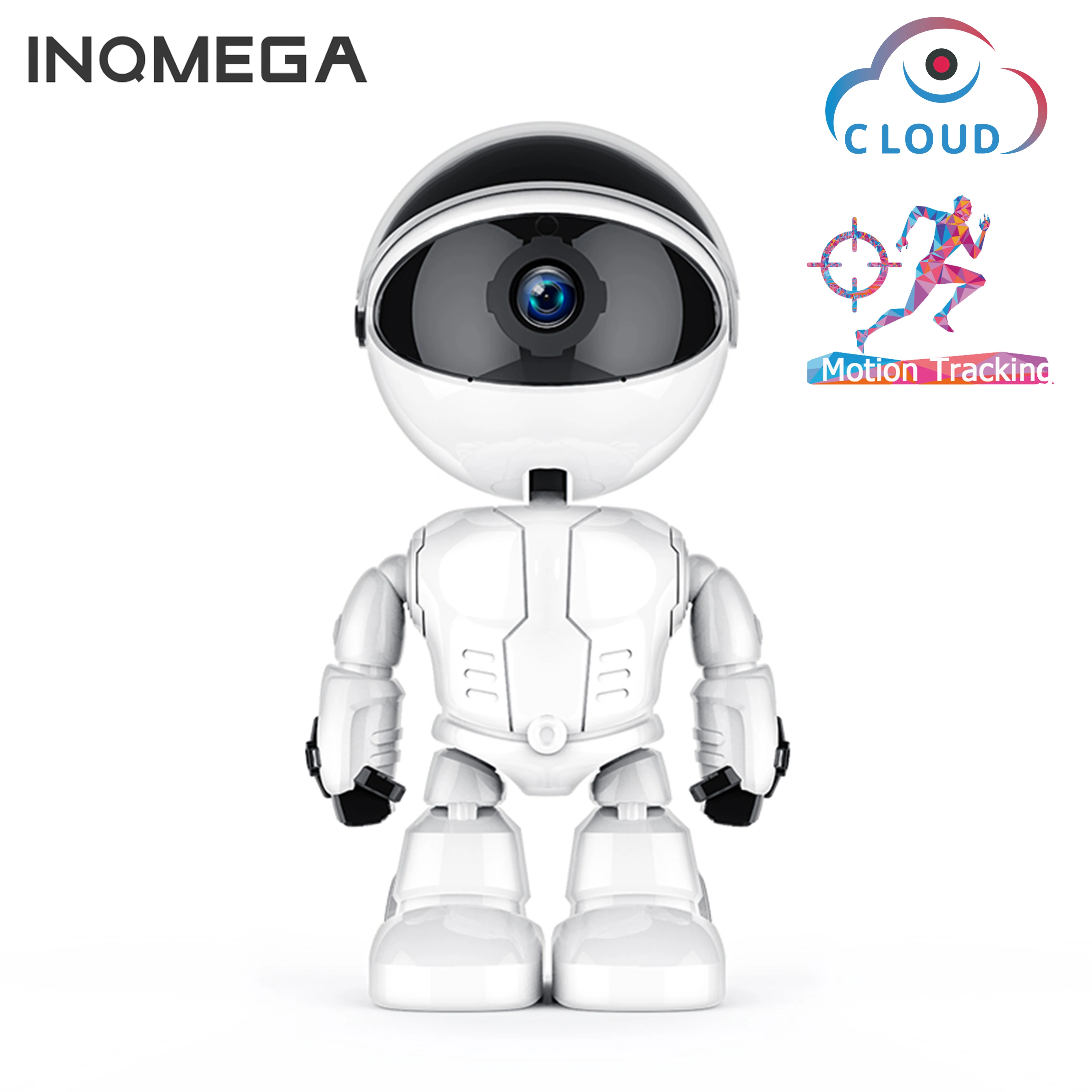 INQMEGA 1080P облачная Wi Fi камера робот для домашней безопасности ip наблюдения детей