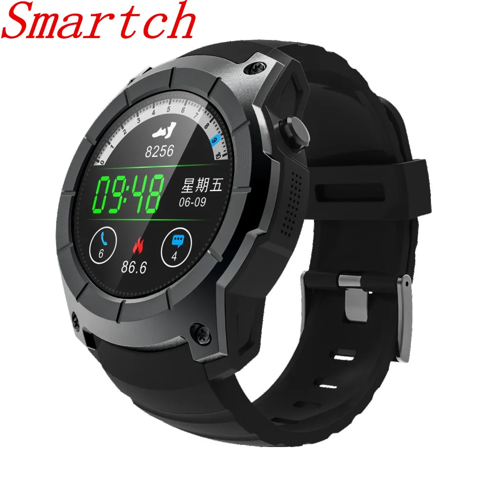 Smartch S958 Bluetooth smartwatch монитор сердечного ритма Браслет Шагомер Спорт gps фитнес