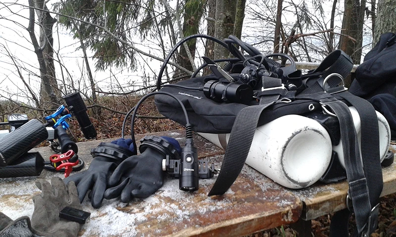 Точечный светильник NITESUN DIV20S для дайвинга CREE XHP35 светодиодный подводный фонарь до
