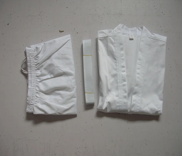 Высокое качество хлопок каратэ тренировочная форма для мужчин и женщин