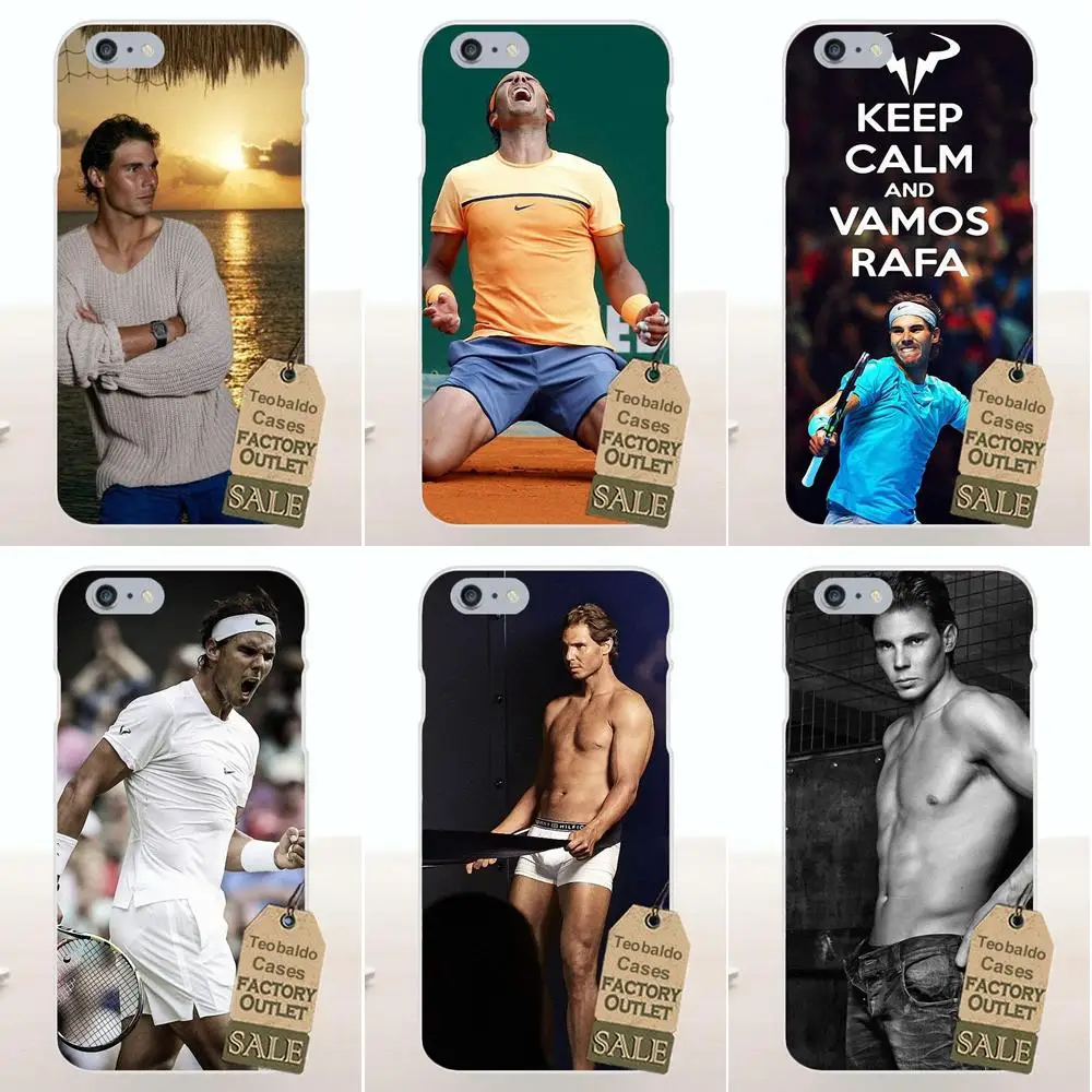 Теннисный суперзвезда Rafael Nadal для Huawei G7 G8 Honor 5A 5C 5X 6 6X 7 8 V8 Mate 9 P7 P8 P9 P10 Lite Plus Мягкий