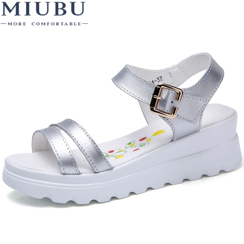 

MIUBU Fashion Summer Women Sandals Lightweight Women Shoes Wedges Sandals Beach Women Sandals Summer Shoes