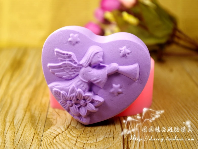 3d формы для мыла ручной работы Силиконовая форма в виде ангела S287