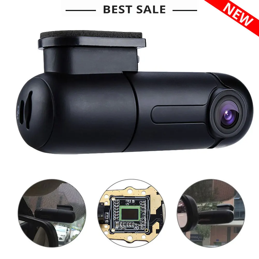 HD Автомобильная DVR камера с голосовым управлением 1080 P видеорегистратор Wifi