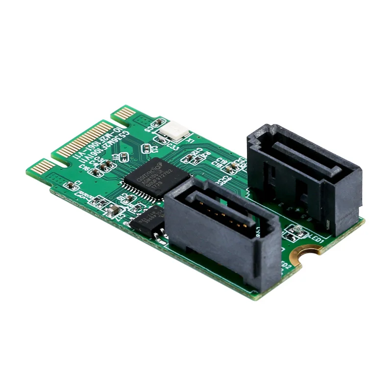 H1111Z Плата расширения HDD/SSD/SATA Raid контроллер/карта M2 к SATA M.2 множитель порта карты 3 B