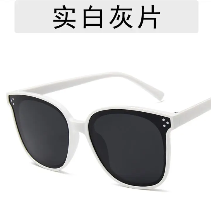 Винтажные пластиковые солнцезащитные очки новые летние зеркальные для